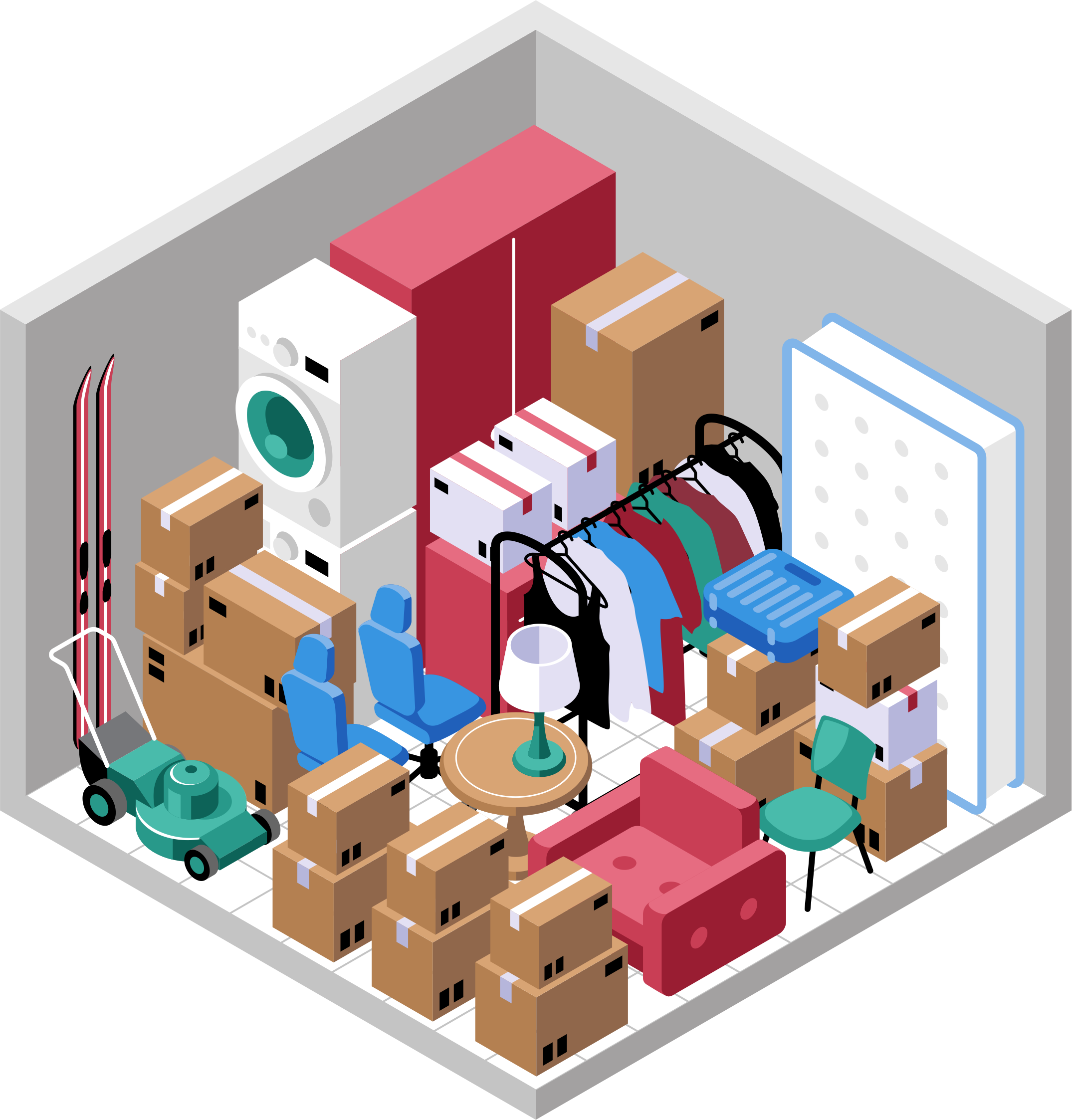10x12 unit illustration