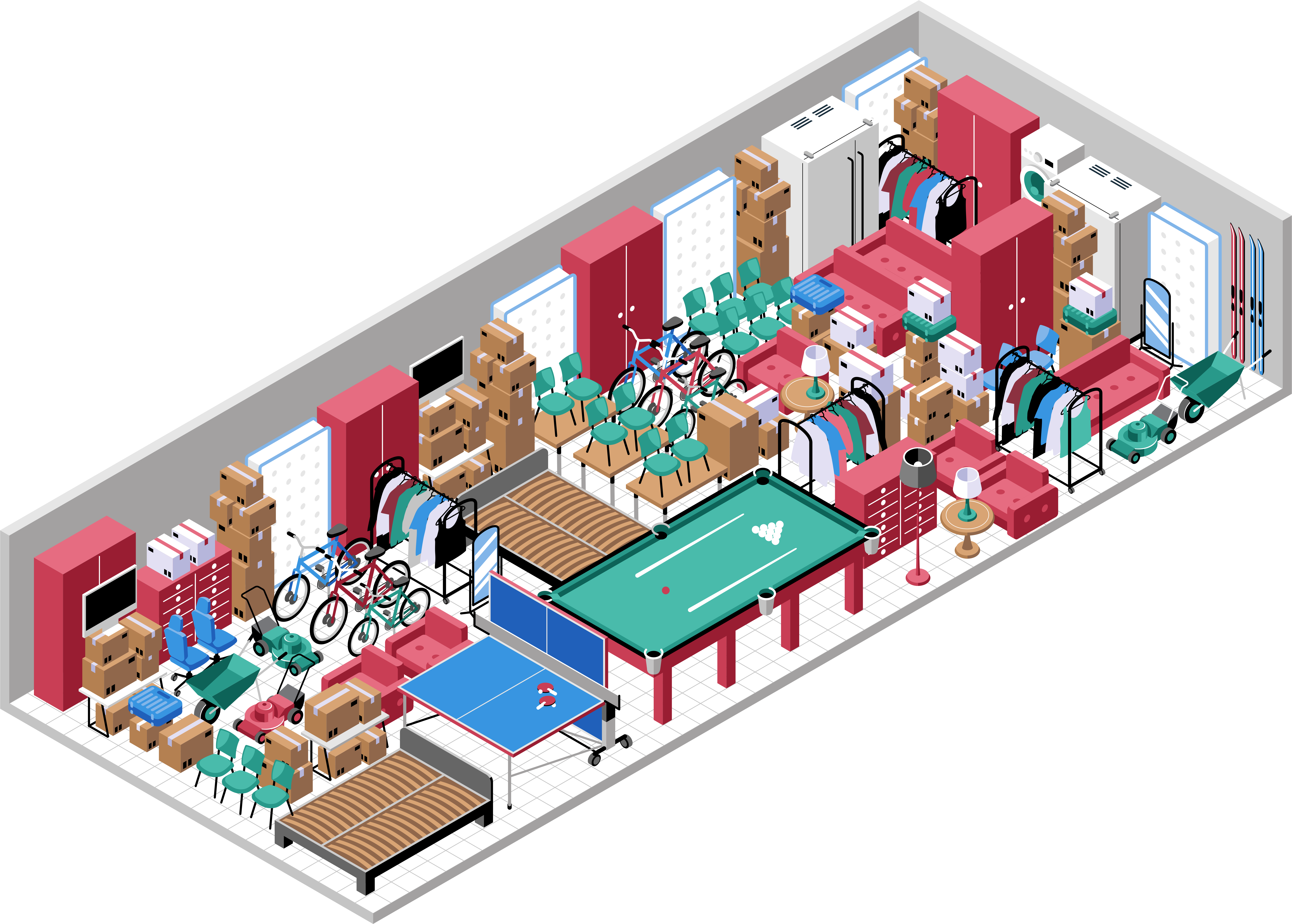 15x45 unit illustration